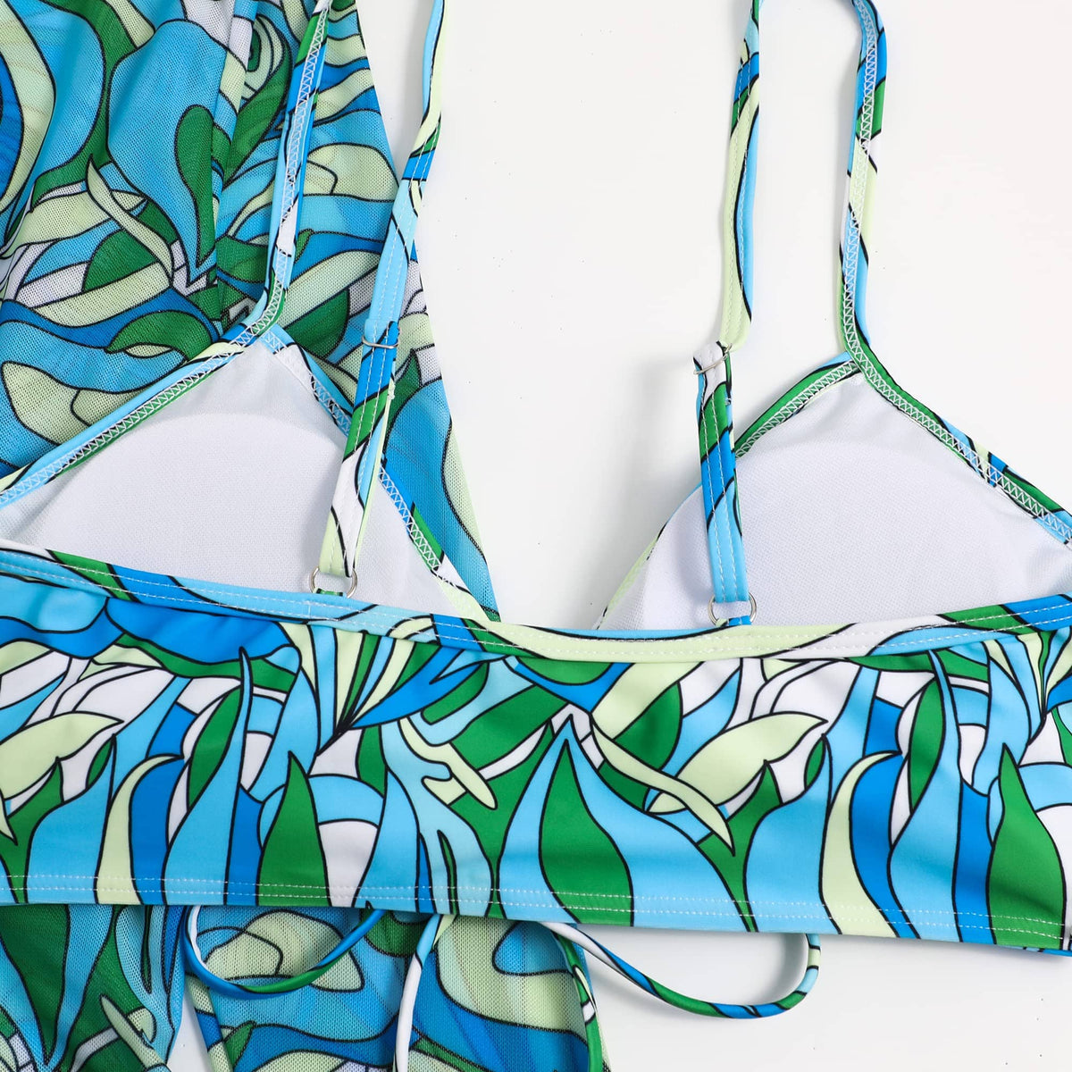 Rachymack Sexy Floral Printed Push Up Bikini Set