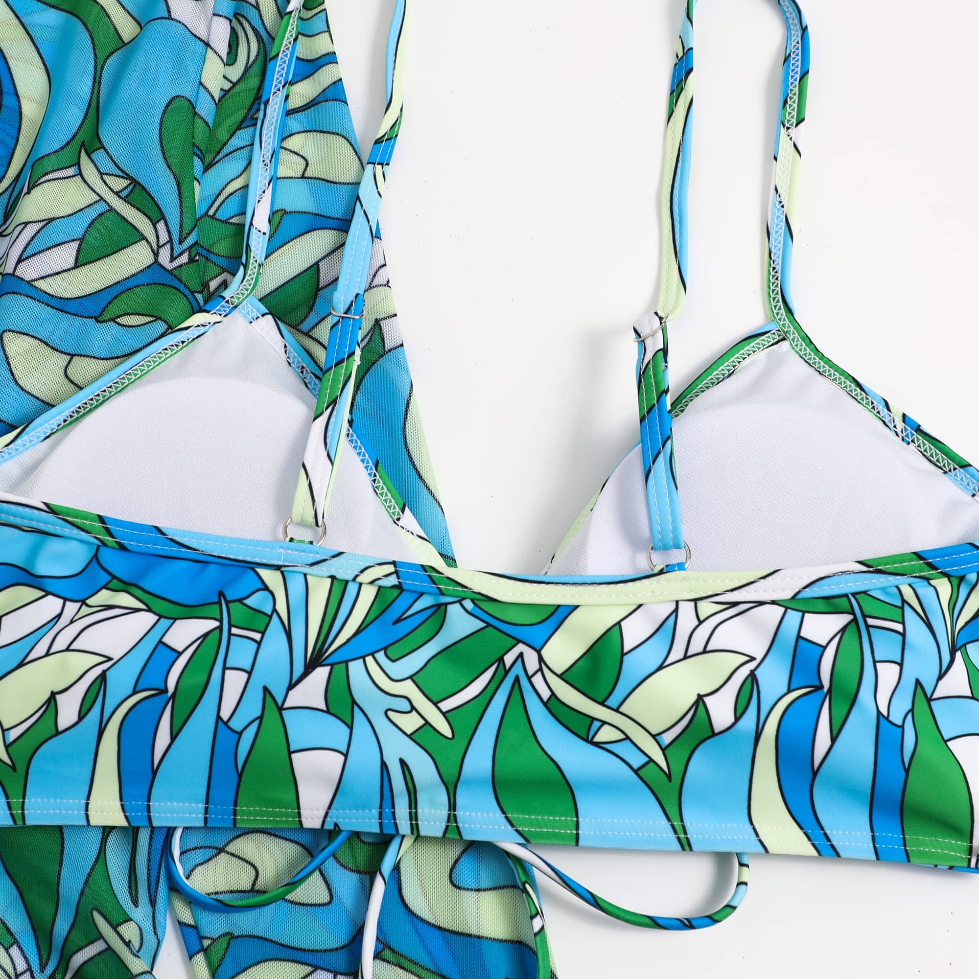 Rachymack Sexy Floral Printed Push Up Bikini Set