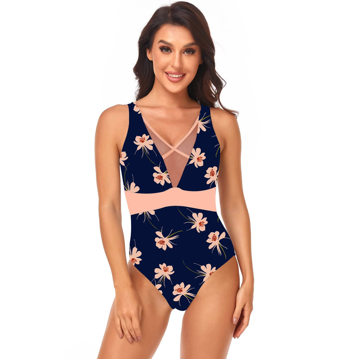Rachymack Sexy Floral Printed Push Up Bikini Set