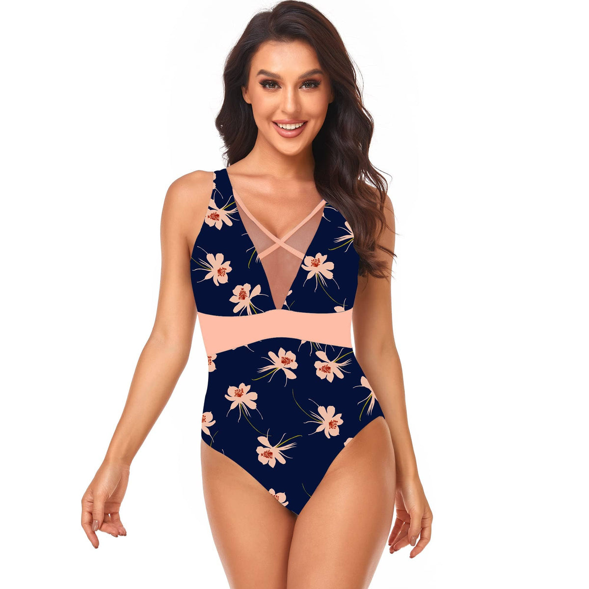 Rachymack Sexy Floral Printed Push Up Bikini Set