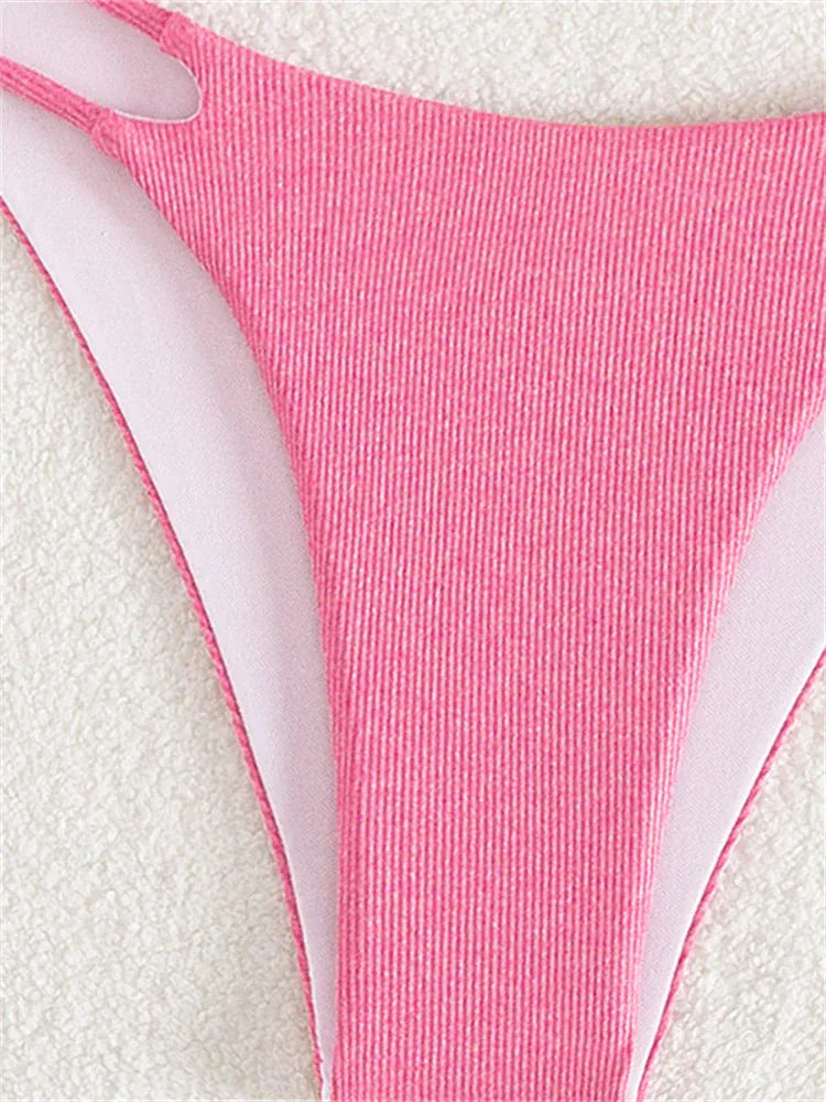 Rachymack Sexy Pink Bikini Set 2024 Women
