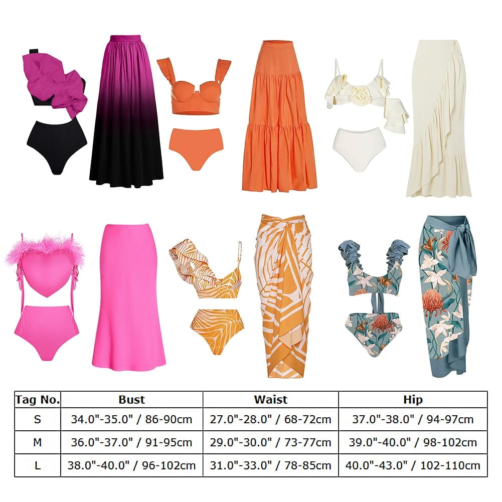 Rachymack Swimwear Bathing Suit with Cover Up Set
