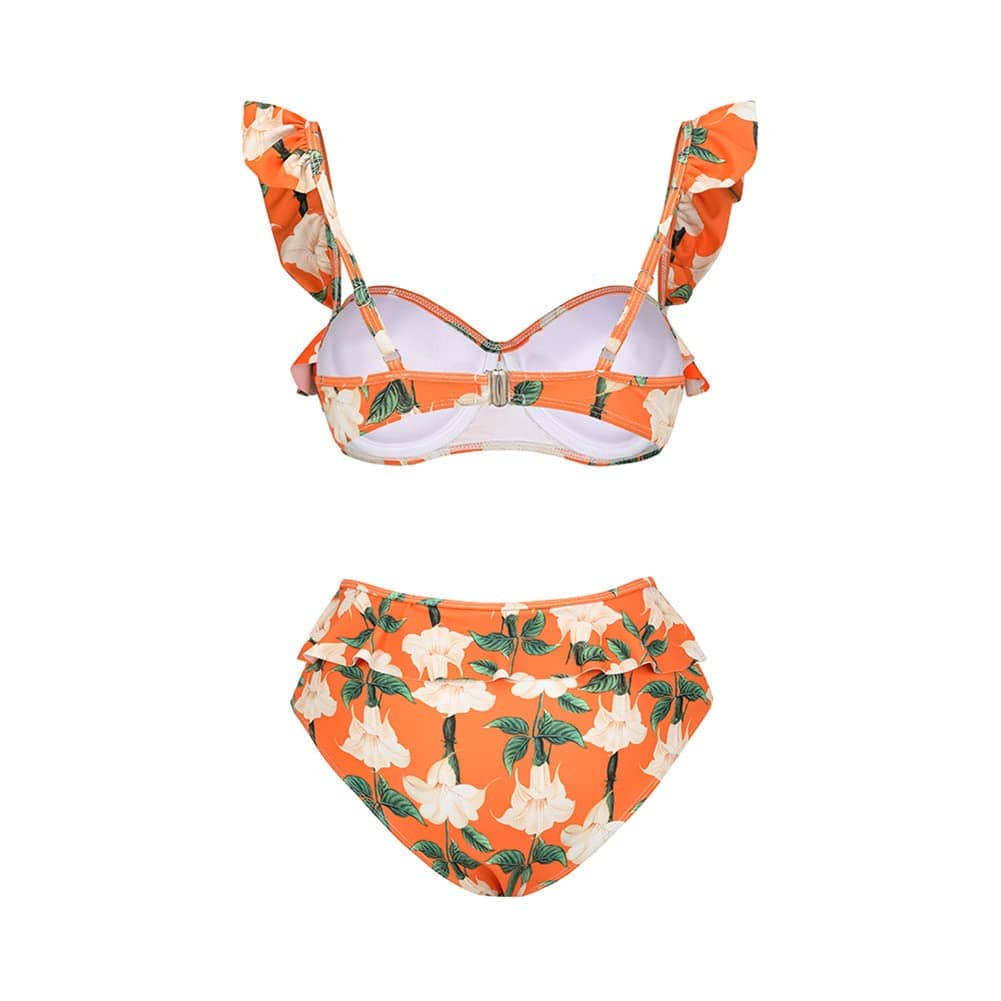 Rachymack Swimwear Bathing Suit with Cover Up Set