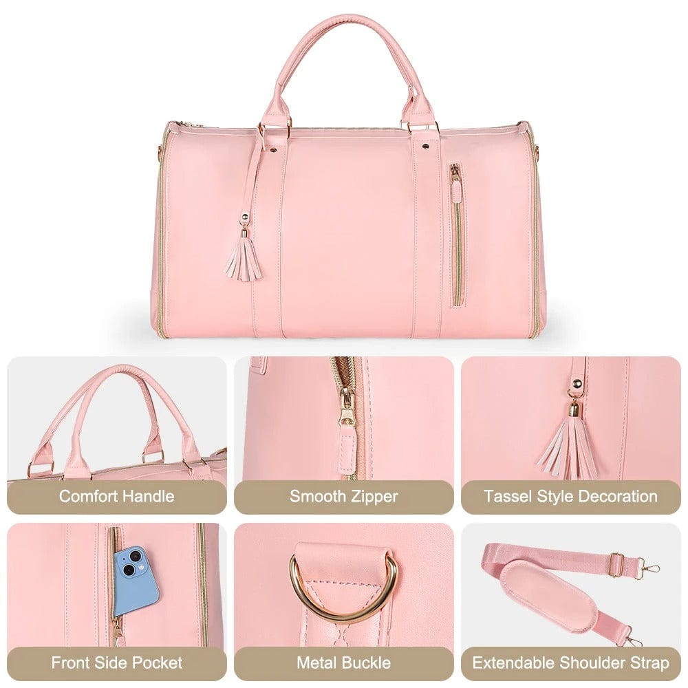 Rachymack The Overpacker - 🧳 Spacious, Foldable Travel Duffel Bag  🌈✈️