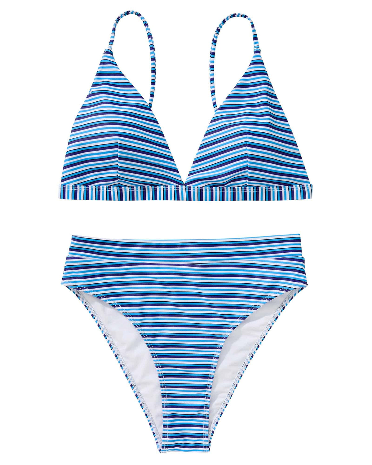 Rachymack Women High Waisted High Cut Bikini Sets