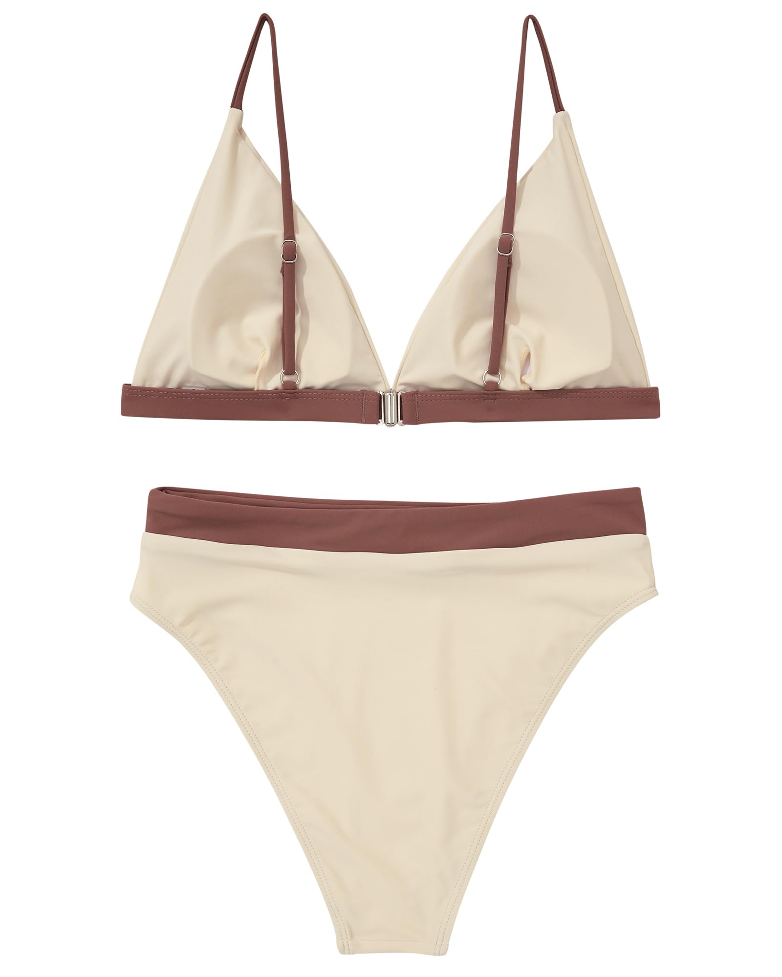 Rachymack Women High Waisted High Cut Bikini Sets
