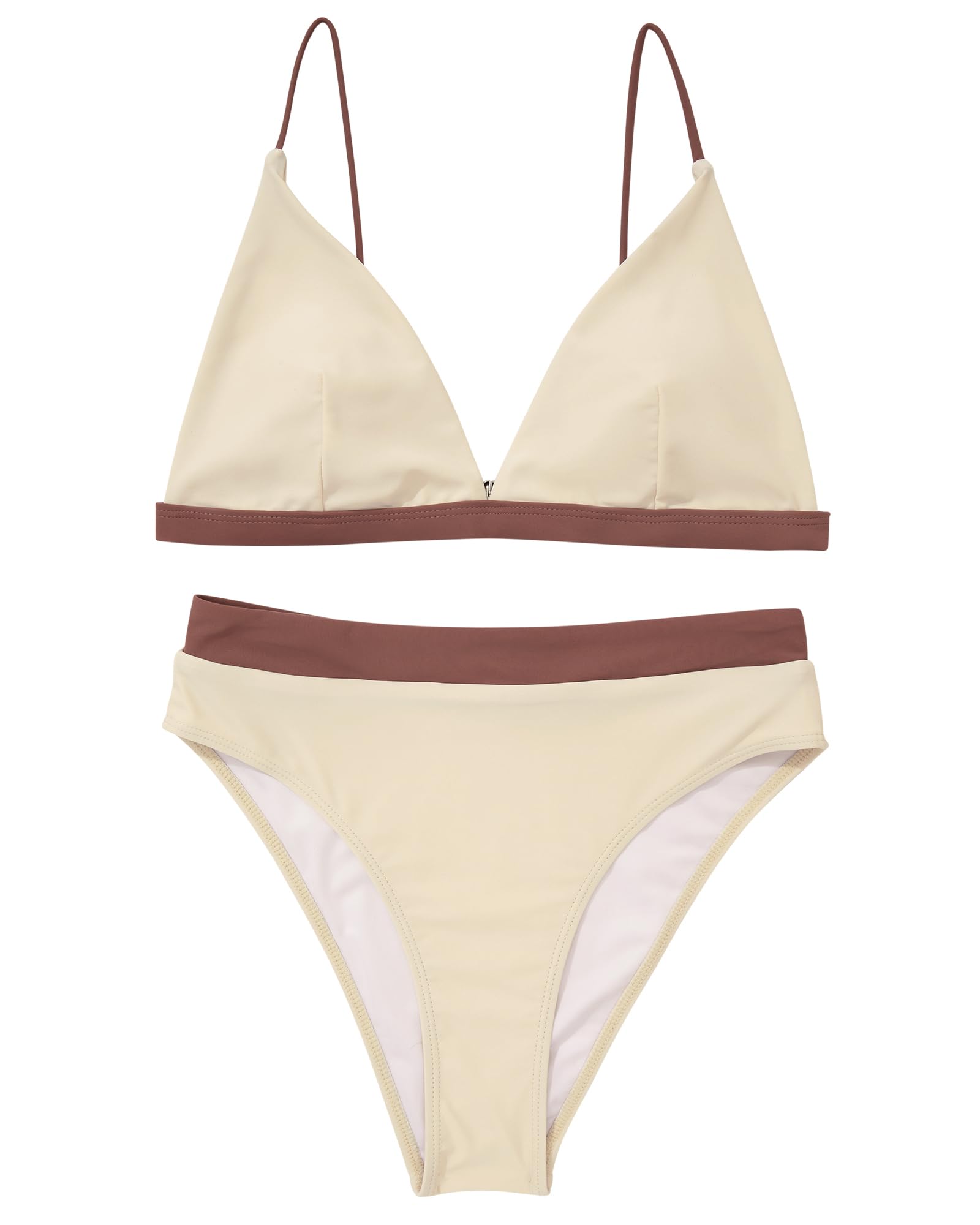 Rachymack Women High Waisted High Cut Bikini Sets