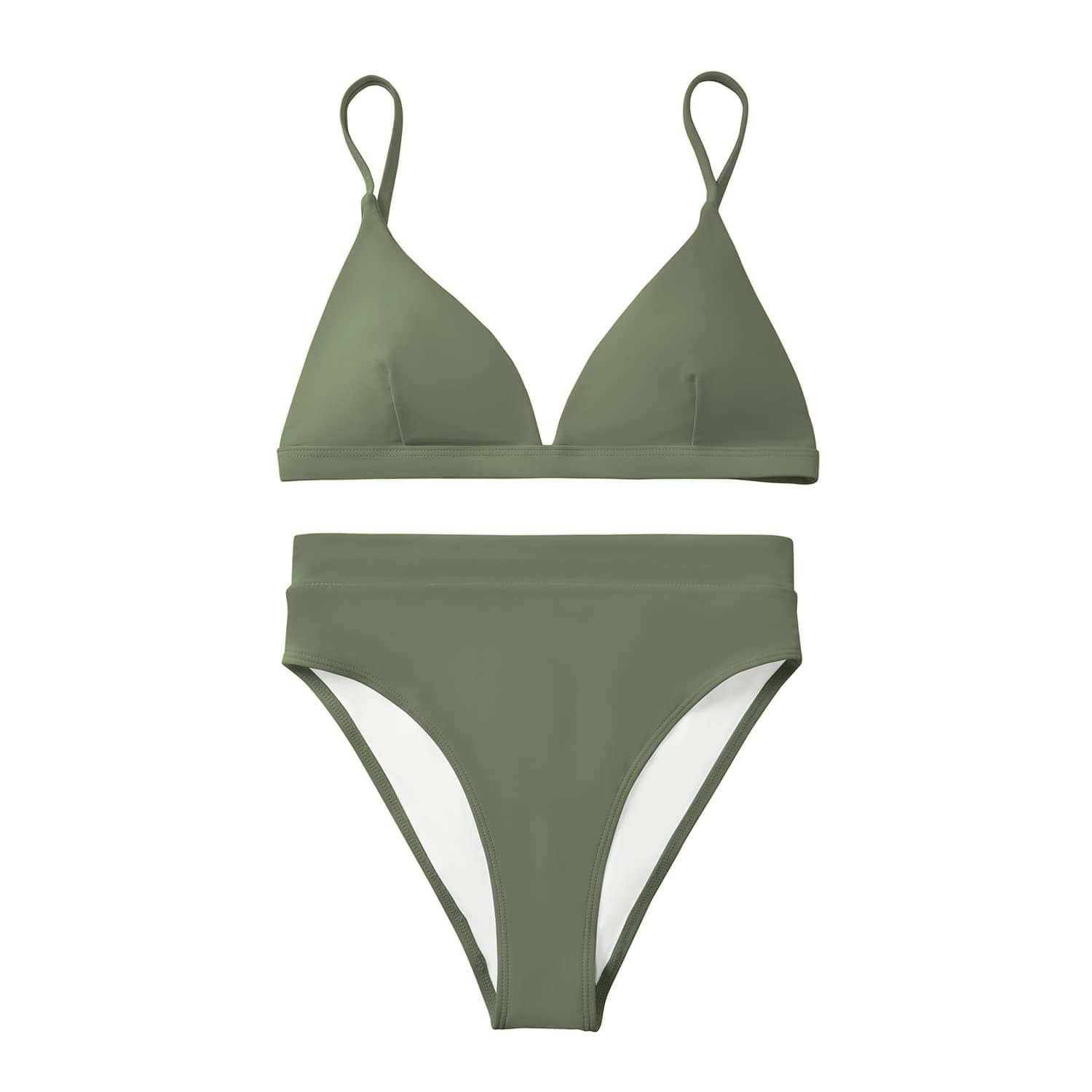 Rachymack Women High Waisted High Cut Bikini Sets