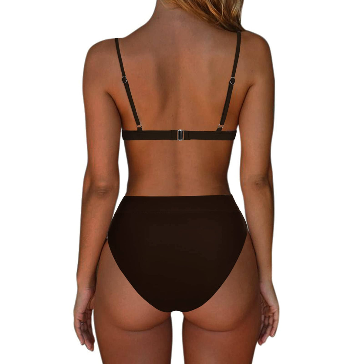 Rachymack Women High Waisted High Cut Bikini Sets