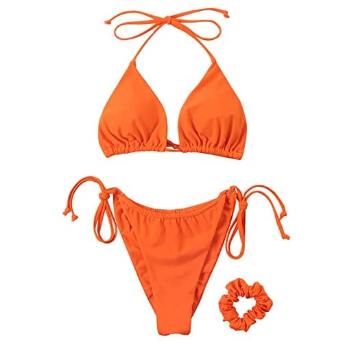Rachymack Women String Triangle Bikini Sets