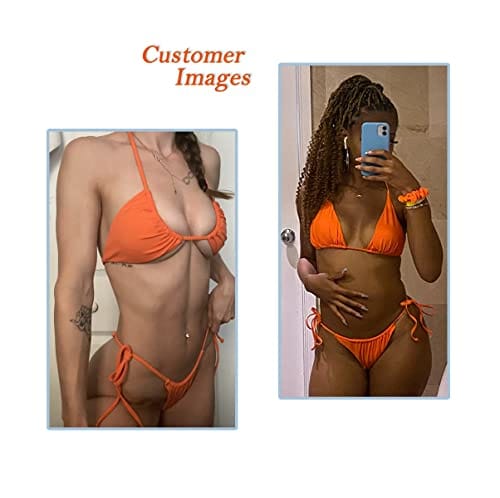 Rachymack Women String Triangle Bikini Sets