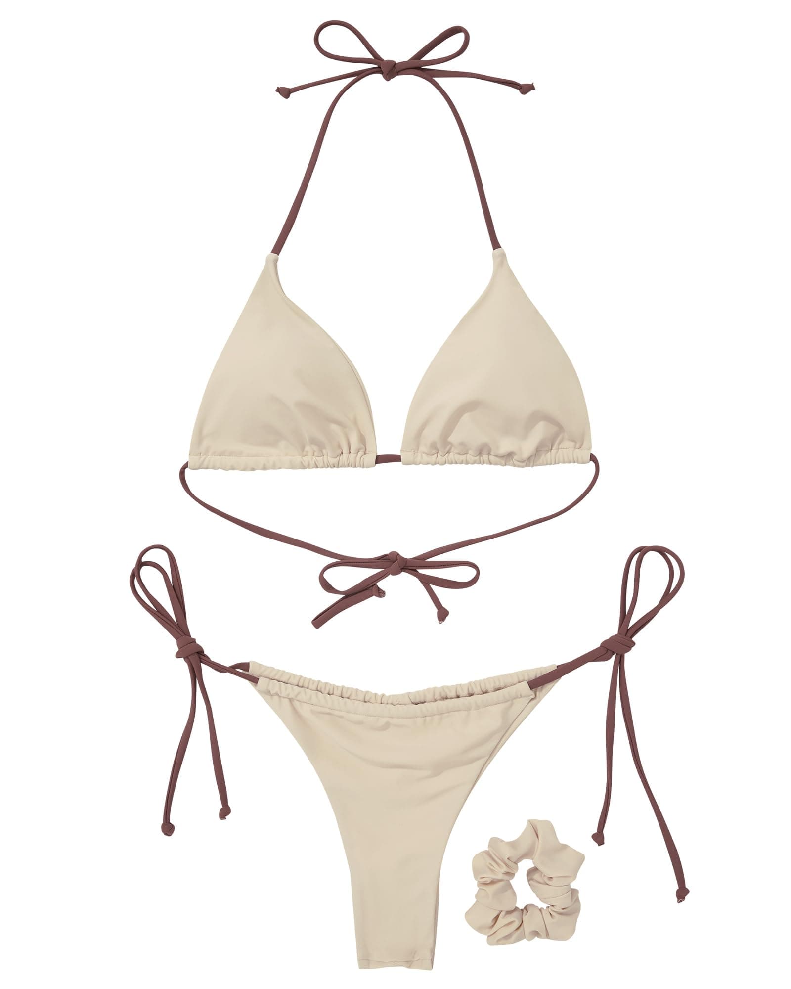Rachymack Women String Triangle Bikini Sets