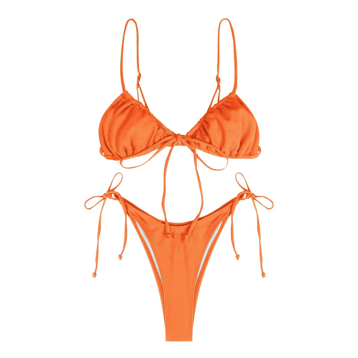 Rachymack Womens High Cut Thong Bikini Set