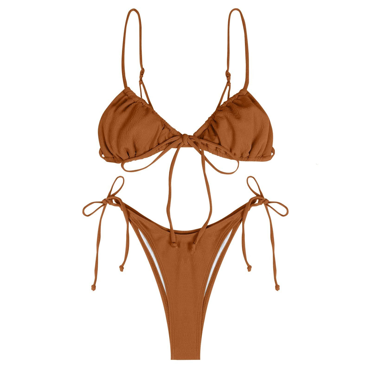 Rachymack Womens High Cut Thong Bikini Set