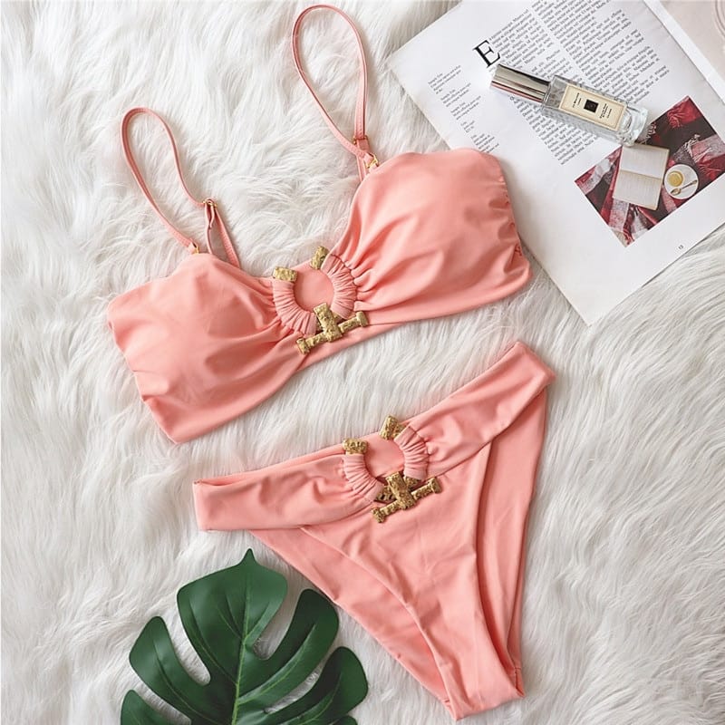Rachymack Brazilian Girls Bikini Set Beachwear